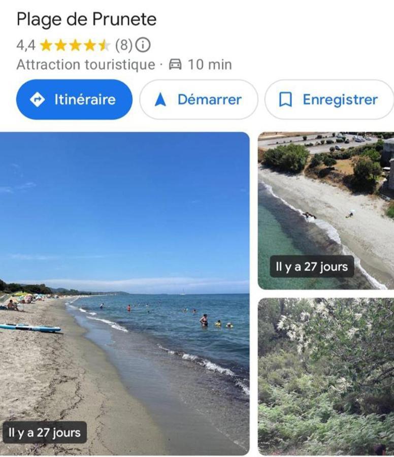 Chambres D'Hote A Caserella, Maison De Village Renovee Avec Vue Sur Mer Valle-di-Campoloro Экстерьер фото